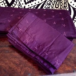 Ikea Tanja Brodyr Purple Queen Duvet Cover Used!